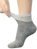 Yomandamor dames 5 paar bamboe laag uitgesneden diabetes/casual sokken met kussenzool en naadloze teen L maat 240108