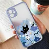 Obudowy telefonu komórkowego Retro Malarstwo olejne Van-Gogh Cat Case na iPhone 15 13 12 11 Pro Max Mini 14 7 8 Plus SE2020 x XS XR ShockProof Hard Coversl240105