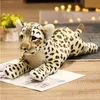 Factory wholesale 3 styles 39cm tiger lion leopard plush toy simulation animal doll kids gifts