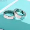 Rings Jewelry t Three Diamond Ring Men's Women's Fashion Simple Couple's Plated 18 Rose Gold Titanium Steel Christmas Gift 9B3B SPBU
