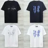 Palm Herren Designer New Classic Monogram Spray City T-Shirt Paris Los Bequemes Frühlings-Casual-Kurzarm-T-Shirt für Männer