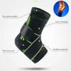 2 peças suporte de tornozelo/cinta de tornozelo para alívio da dor-envoltório elástico respirável para prevenir entorsesBasqueteFutebolEsportes 240108