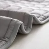 Cor sólida acolchoado design longo fronha cama corpo travesseiro capa para padrão saudável 48*120cm48*150cm48*180cm 240106