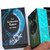 Die Lubanko-Tarot-Deckkarten, Schicksals-Wahrsagungskarte, Tarot-Freund-Party-Brettspiel-Ratgeber, Deck, echte Tarot-Kartenbedeutungen, silberne Laserarbeit