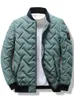 Men's Jackets 2024 Fall And Winter Fashion Trend Versatile Short Collar Light Down Jacket Outdoor Leisure Padded Cotton