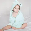 Dekens Peuters Met capuchon Cartoonoren Ultra-absorberende badjassen Badhanddoeken voor babymeisjes Jongens Superzachte douche Borns