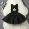 Neues Design Baby Mädchen Kleid INS heißer Verkauf Kinder Stern Weste Prinzessin Tutus Röcke Kinder Pailletten Boutiquen Kleidung ZZ