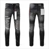 Jeans Lila Designer Herrenjeans für Herren Hochwertige Mode Herren Cool Style Designerhose Distressed Ripped Biker Schwarz Blau Jean Slim Motorcyc 772