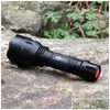 Taschenlampen Fackeln Helle Outdoor Home Q5 Nachtreiten Wasserdichte Led Wiederaufladbare High Power Bat 2022 Tazer Torchflashlights Fla25 D Dh4Q8