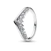 Silver Plated New Heart Series Exquisite Rings Pan Suitable For Feminine Charm Accessories Gifts Jewelry