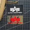 Key Rings Alpha Armband Tactical Patches Reflective Hook Loop Patch Morale Emblem Military Patches for Backpack Sticker J240108