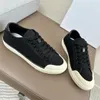 Elegant breathable Sneakers Skate canvas shoes Men Technical Fabric Casual Walking Rubber Lug Sole Sports Party Wedding Runner Sports White black