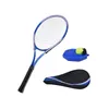 Adults Shaft Trainer Ball Tennis Racket Racquet Strings Set Beach Carbon Paddle Equipment Bag 240108
