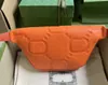 Top Jumbo Belts Bags Mens Designer G Bumbag Orange Crossbody Embossed Chestbag