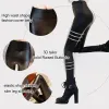 Koreanische Version Schwarz Leggings Frauen Dünne Kunstleder Stretchy Hosen Leggings Bleistift Eng