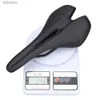 Saddle rowerowe Balugoe Full Fibre Road Mountain Bike Saddle Saddle / Fote Bag czerwony / czarny / biały siodło Eva 245GL240108