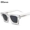 Sunglasses 54300 Vintage Acetate Square Large Frame Thick Circle Wide Leg Sunglasses for Men Women Can Be Matched with Optical Mirrors