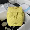 10A mochila de designer de marca de luxo para mulheres bolsa caviar corrente duma 23p mochila feminina bolsa de viagem C fivela de metal moda sacos de tamanho grande