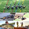 Sougayilang Spinning Fishing Rod i Reel Combo1.8m Teleskopic Rod z 5,2 1 3BB Fishign Reel Max Drag 5kg Pełny zestaw połowowy 240108