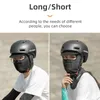 Rockbros Summer Men Men Hat Anti-Uv Full Face Mask Mask Motecycle Helmet Balaclava Ice Silk Silksable Dustproof Cycling Cap 240106