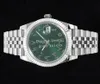 41mm herrklockor män bp automatisk 2813 Titta på Green Ice Blue Middle East Dial Jubilee Armband Maker BPF Factory 126334 armbandsur