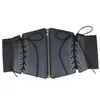 Bälten Kvinnor Runway Fashion Pu Leather Elastic Cummerbunds Female Dress Corsets Waistband Decoration Wide Belt R2504