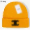 65541 N Letter Y Beanie sports cap Outdoor Stripe Autumn Candy Color Winter Cycling Solid Cap