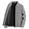 Men's Jackets Men Causal Jacket Cotton Padded Windproof 2024 Spring Warm Business Bomber Zipper Windbreaker Coats