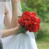Wedding Flowers Real Pictures Bridal Bouquet Artificial Bouquets 2024 Mariage Accessories Bride Bridesmaid Flower