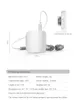 Connectors Xiaomi L8 Bluetooth Earophone Audio Receiver Wireless HiFi Collar Clip Bluetooth headset Qualcomm CSR chip standby time 300hours