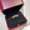 Дизайнерское кольцо Love Ring Роскошные кольца для женщин и мужчин модный трендовый бренд Полосатая пара посеребренный новый стиль праздничный подарок Персонализированный хороший товар