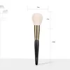 Brushes Shoushoulang Professional Handmade Make Up Brush Zuvmor 4# Round Blush Highlighter Brush Soft Saibikoho Goat Hair Makeup Brushes