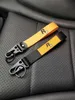 Sleutelhangers Nieuwe Hoogwaardige JDM RacKeychain Nylon Sleutelhanger Auto Key Tags Auto-onderdelen Auto Motor Accessoires J240108