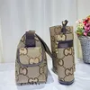 2023 Mamma borsa per pannolini per bambini set da 3 pezzi Parigi designer femminile stampa moda multifunzionale Zipper Hasp Borsa a tracolla mamma e regalo della ragazza Creativo A1