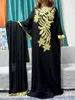 Ethnic Clothing Muslim Abayas For Women Pure Cotton Appliques Tassels Loose Femme Robe Ramadan Prayer Garment African Islam With Shawl