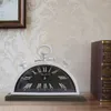 Table Clocks Creative Desktop Clock Silent Scanning Second Ornament Home Office Decoration Quartz