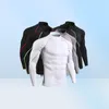 Chemise de course décontractée à séchage rapide pour hommes, t-shirt de Sport de musculation, haut de compression à manches longues, t-shirt de gymnastique pour hommes, serré Rashgard9711933