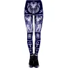 Mode nouveau Capris dames hiver collants taille basse imprimé Animal collants loisirs Fitness Yoga Leggings sans couture