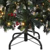 As decorações de Natal representam suportes resistentes de base de árvore para suporte de metal de caça