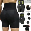 Mannen Gewatteerde Ondergoed Dij Controle Hip Enhancer Shapewear Shorts Hoge Taille Afslanken Body Shaper Boxer Korte S-6XL 240108