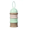 Storage Bottles 1PCColourful Baby 3 Tier Milk Powder Box Individual Tiered Compartments Children's Portable Rotating