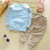 Set di vestiti autunnali per neonato cartoon pantaloni a maniche lunghe in maglietta a maniche lunghe 2 pezzi set di abbigliamento per abiti da bambino per bambini ZZ