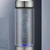 Verres à vin, tasse d'eau à hydrogène électrolysée, bouteille Portable avec technologie Pem Spe pour une santé ionisée saine