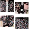 Mannen Lente Hoge Kwaliteit Gedrukt Baseball Jassen/Man Slim Fit Mode Stand Kraag Bloemen Jas Heren Herfst Jas 3XL 240106