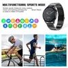 Watches Bluetooth Call Smart Watch Men Women Music Control 1.36 Inch Round Screen HD 390*390 Pixels Split Screen Display Smartwatch+Box