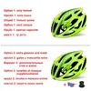 SUPERIDE Outdoor Rennrad Mountainbike Helm mit Rücklicht Ultraleichter DH MTB Fahrradhelm Sport Reiten Fahrradhelm 240106
