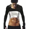 Women Slimming Sweat Shirts Body Shaper Sauna Suits Thermo Trousers Long Sleeves Workout Weight Loss Waist Trainer Arm Trimmer 240106