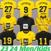 23/24 REUS REYNA SANCHO Soccer Jerseys 2023 Version Coupe DORTMUND KAMARA HUMMELS ADEYEMI BRANDT chemise DANGER RYERSON BYNOE-GITTENS KIDS KIT uniformes de football