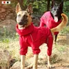 Waterdichte Hond Outdoor Jas Kleding Winter Warme Jas Grote Jumpsuit Reflecterende Regenjas Voor Kleine Middelgrote Honden 240106