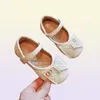 Flat shoes Black Leather Shoes For Children Girls Chic Flats Kids Mary Janes With Bowknot Bowtie Sweet Princess Elegant Dress Sho2997020